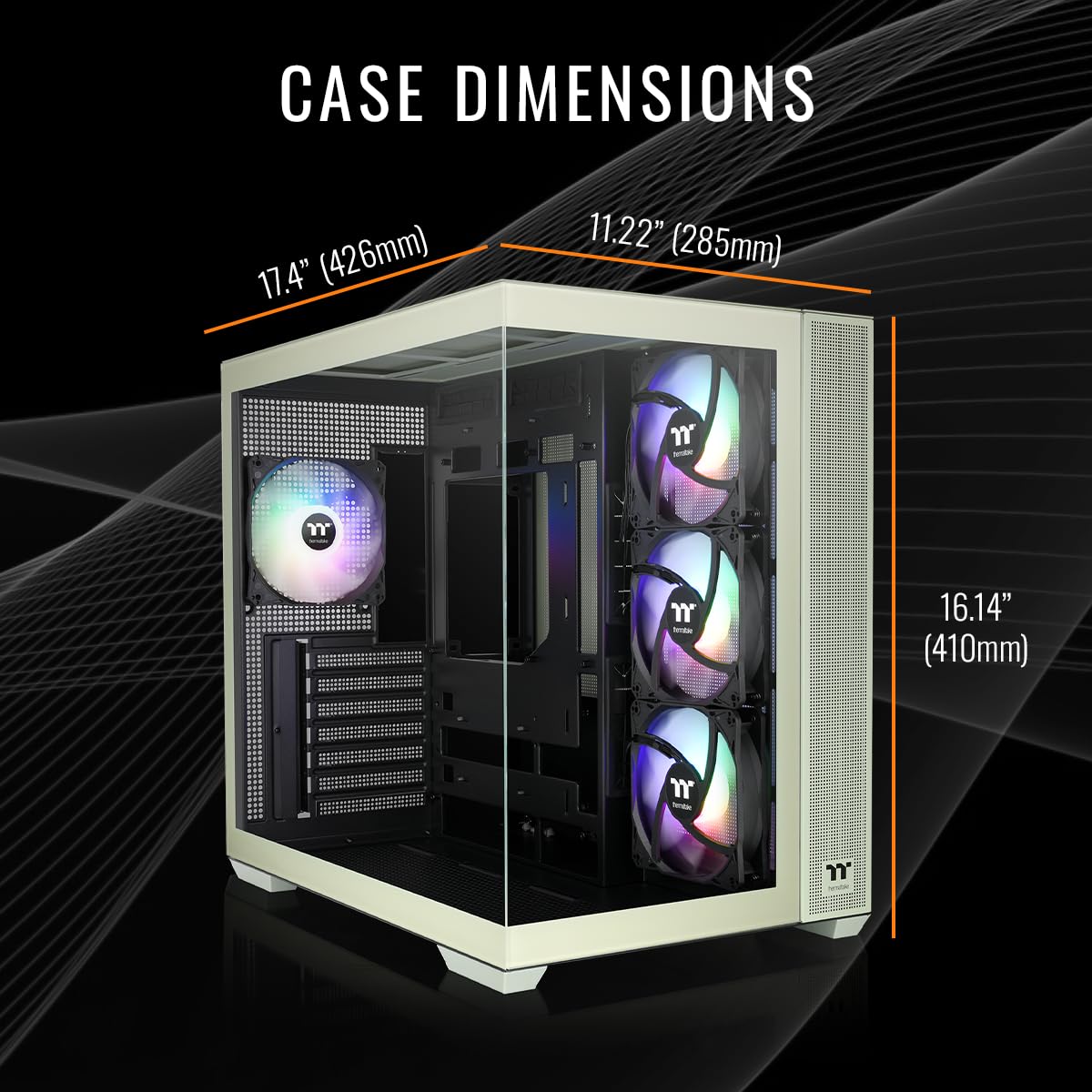 Thermaltake LCGS View 9870M-380 Gaming Desktop (AMD Ryzen™ 7 9800X3D, ToughRam 32GB DDR5 6000MT/s RGB Memory, NVIDIA® GeForce RTX™ 5070, 2TB NVMe M.2, WiFi, Windows 11) V38M-B850-570-LCS - Image 5