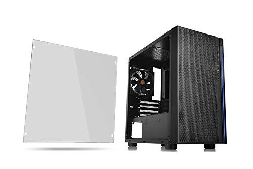 Thermaltake Versa H18 Tempered Glass Black Spcc Micro ATX Mini Tower Gaming Computer Case CA-1J4-00S1WN-01 - Image 9